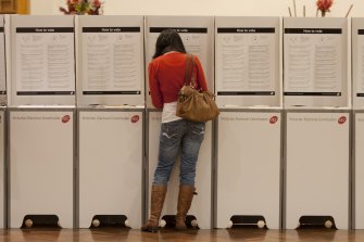 About 96 per cent of eligible Australians will be registered to vote at the May election.