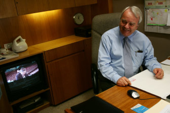 John Tingle pictured in his office at State Parliament.