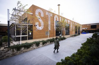 The old Philip Morris factory in Moorabbin has been transformed into the Stomping Ground Brewery. 