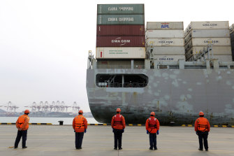 Container ships are increasingly being delayed because of COVID-19 outbreaks in Chinese ports. 