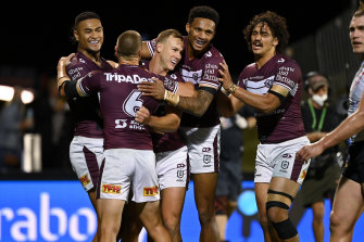 There are echoes of the 2019 premiership-winning Roosters side in Des Hasler’s Sea Eagles outfit.