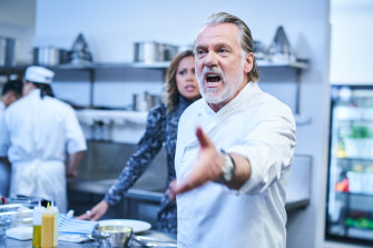 Angry chef Easton West (played by Erik Thomson) has some home truths coming his way in ABC’s Aftertaste.