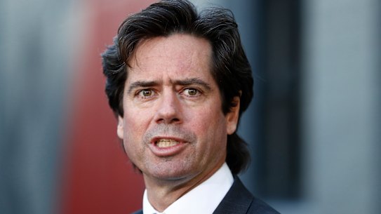 AFL boss Gillon McLachlan. 