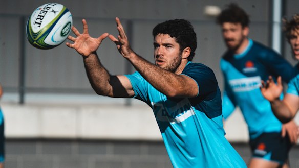 Ben Donaldson was one of the Waratahs’ standouts in their 31-30 loss to the Force. 