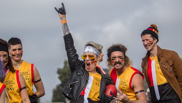 Espy Rockdogs players during the Reclink Community Cup 