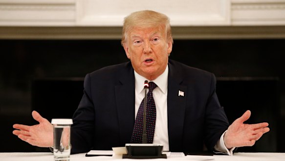 President Donald Trump's reelection team was the 10th largest advertiser on Facebook last month, behind Samsung, Microsoft and The Walt Disney Co.