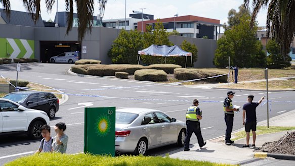 The young woman was found unresponsive outside the Polaris shopping centre on Wednesday morning.