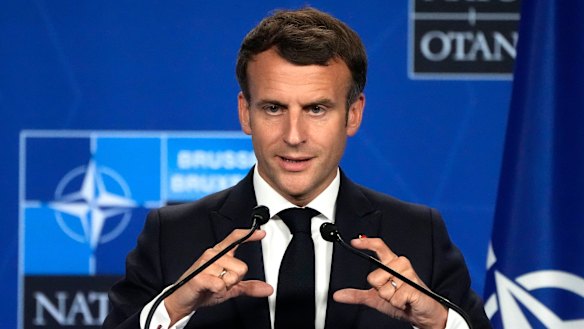 French President Emmanuel Macron was an early critic of the AstraZeneca vaccine.
