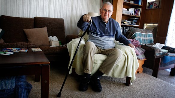 Mount Warrigal resident Erwin Langthaller, 84, died in the blaze.