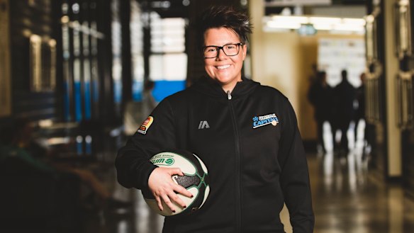 New Canberra Capitals recruit Bec Goddard.