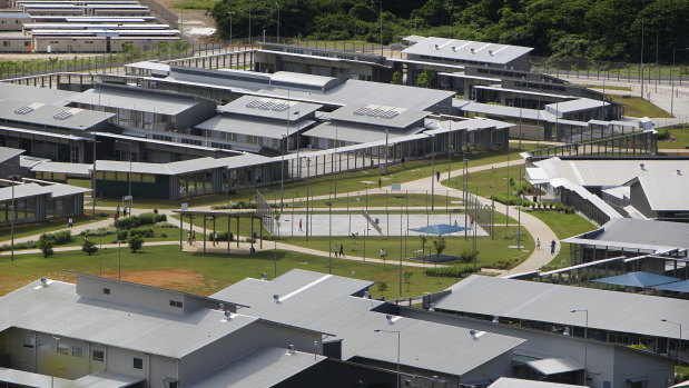 An overview of the Christmas Island Detention Centre.
