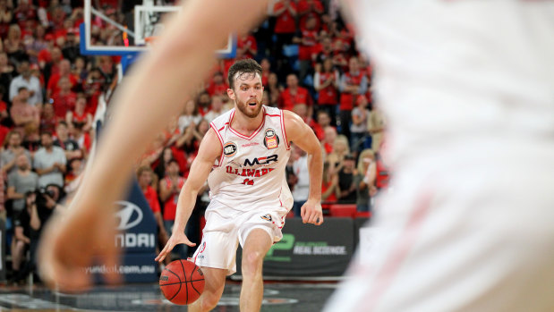 In with a chance: Nick Kay is hoping for a spot on the Boomers team when the NBA and overseas-based stars are available.