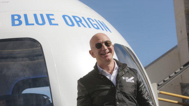 Jeff Bezos was not happy to learn that NASA had awarded a contract to Elon Musk. 