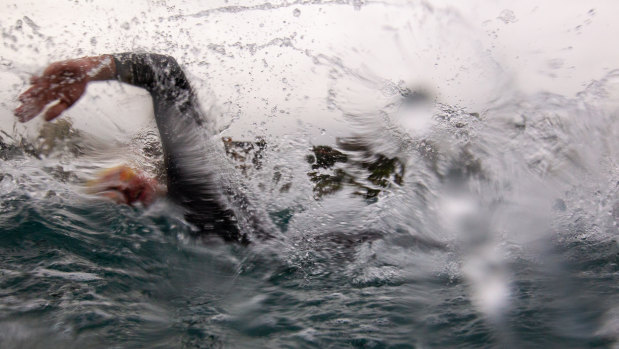 Australia claimed the spoils in the open water relay at Bondi Beach to start the Duel in the Pool.