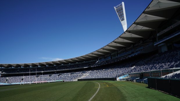 Geelong's GMHBA Stadium is a gambling ad free zone in 2019 and beyond. 