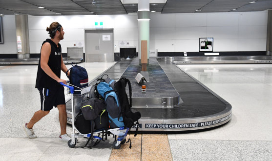 Passengers are becoming a rarity at Brisbane's domestic airport terminal.