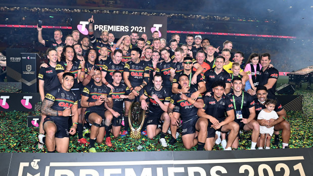 Penrith have won their first NRL premiership since 2003. 