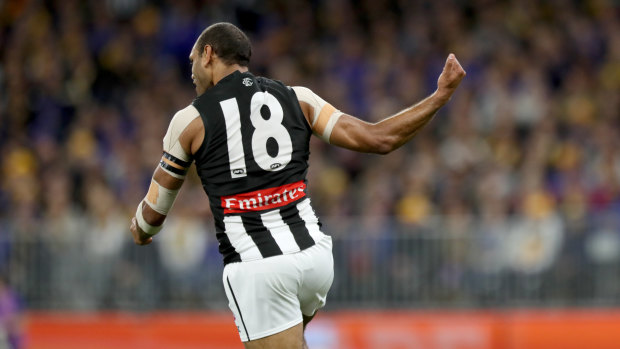 Travis Varcoe kicked the first goal of the grand final but will miss the rematch.