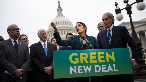 Alexandria Ocasio-Cortez's Green New Deal comes with a hefty price tag.