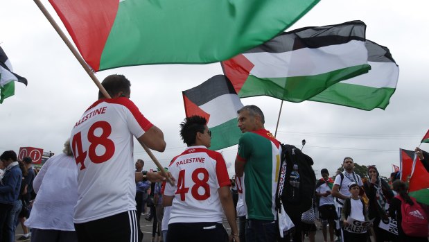 More than a game: The Palestinian diaspora has united behind their national team at the Asian Cup.