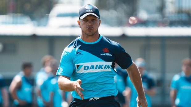 Mack Mason will wear the Waratahs No.10 jersey in Friday's trial at Leichhardt Oval. 
