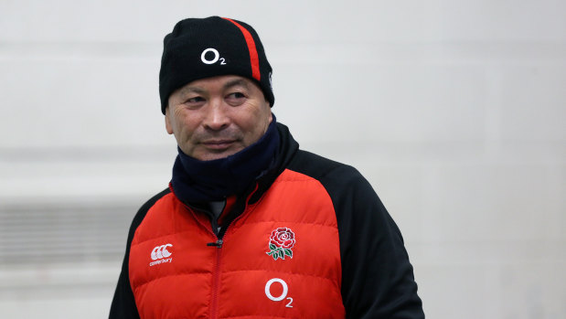 Battle lines: Eddie Jones and Michael Cheika will once again go head-to-head in the coaching stakes. 