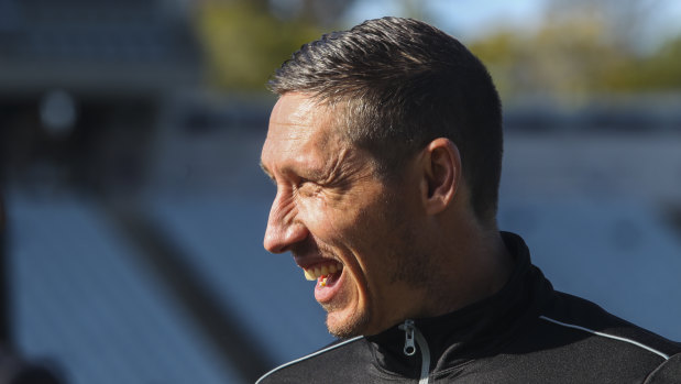 New leader: Mark Milligan will wear the armband for the Bulls. 