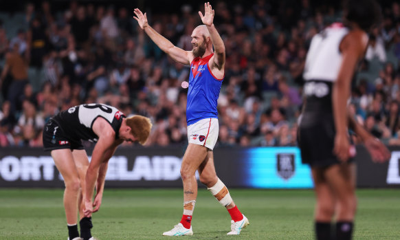 Melbourne skipper Max Gawn hailed his team’s unity after upsetting Port Adelaide on the road.