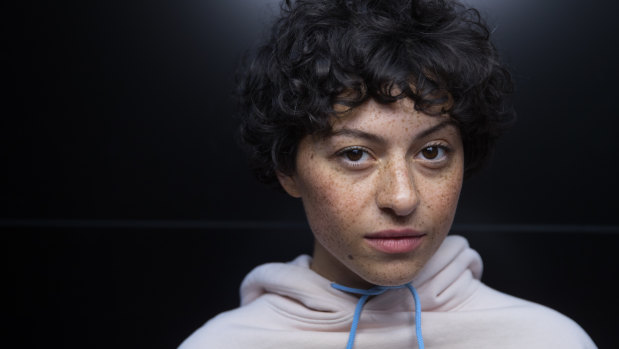 Alia Shawkat, co-writer and star of the movie <i>Duck Butter</i>.
