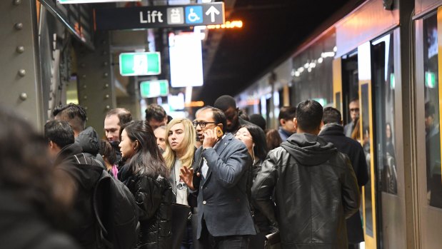 Sydney Trains have apologised for Tuesday morning's delays.