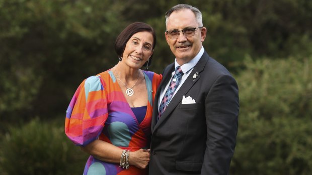 Sue and Lloyd Clarke were named Queensland’s Australians of the Year in January 2022 as they fight for greater awareness of domestic violence through the Small Steps 4 Hannah Foundation.