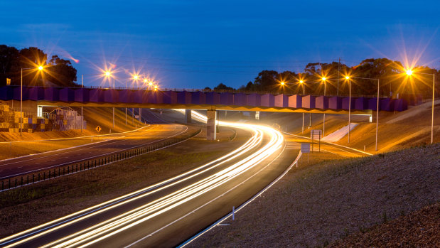 Peninsula Link on opening day in 2013.