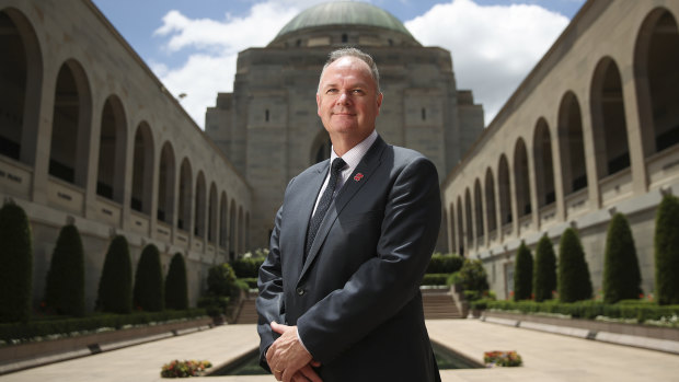 Australian War Memorial director Matt Anderson.