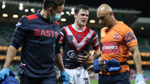 'Just a flesh wound': But the Roosters have been without Luke Keary since mid-August.