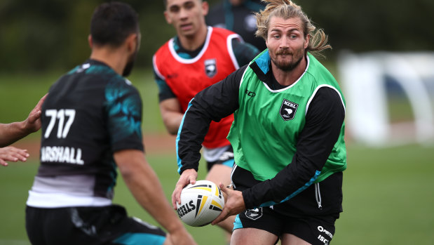 Kieran Foran will be reunited with Benji Marshall in the halves for New Zealand on Saturday.