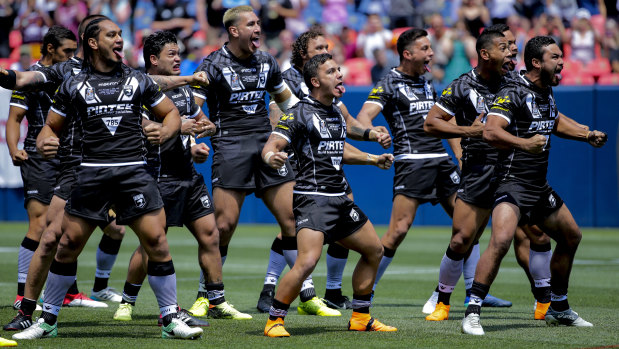 The New Zealand Kiwis had a fight to get home on their hands.