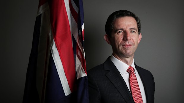 Minister for Trade, Tourism and Investment Simon Birmingham 