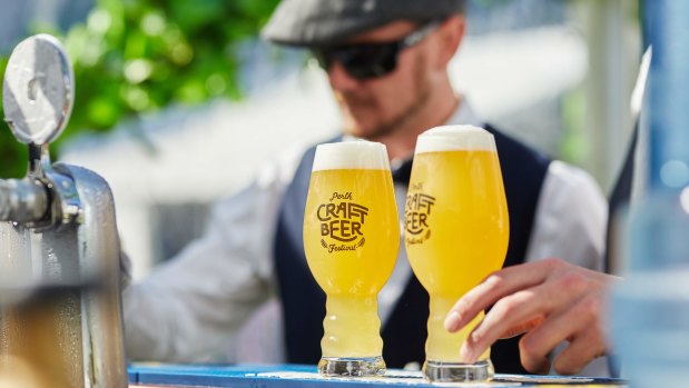 There's a special treat in store at the Perth Craft Beer Festival over the Father's Day weekend. 