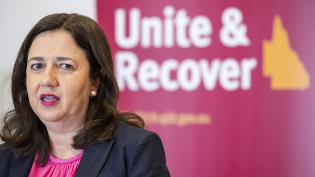 Premier Annastacia Palaszczuk announces the date for the reopening of Queensland's border.