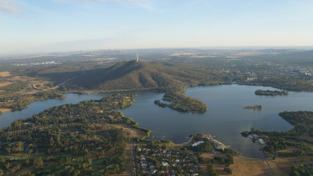 The NCA has closed off parts of Lake Burley Griffin due to high levels of blue green algae.