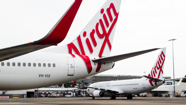 Virgin Australia entered a trading halt on Tuesday.