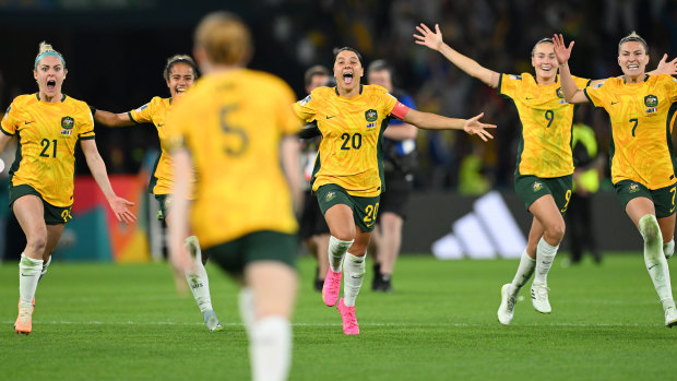 Millions of people watched the Matildas’ thrilling victory over France.
