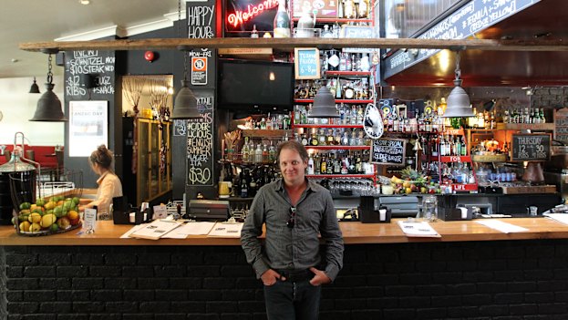 The former owner of the property Greg Magree. 