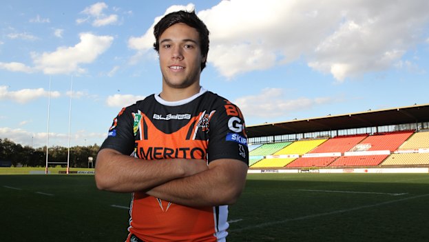 Luke Brooks during his debut season in 2013.
