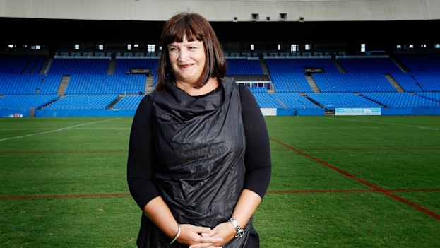 Raelene Castle at Belmore Sportsground.