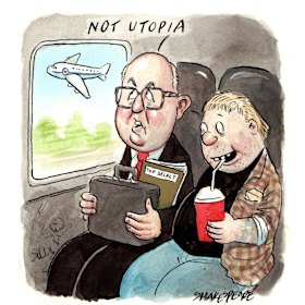 Road warrior Leo Hardiman had to take the bus to Canberra.