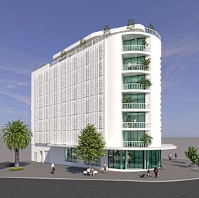 The development is worth $10 million and would demolish the former Fast Eddys building.