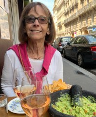Hazel Murphy in Paris, 2019.
