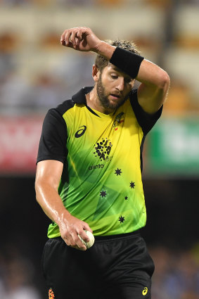 Paceman Andrew Tye is out with an elbow injury.
