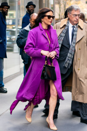 Catherine Zeta-Jones in Midtown on November 29, 2018 in New York City.